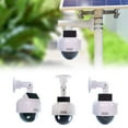 thumbnail image 2 of Dome Dummy Fake Security CCTV Camera Simulation Monitors with LED Blinking Light, Outdoor Indoor Waterproof, 2 of 7