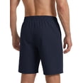 thumbnail image 2 of HISDERN Mens Nylon Shorts 7.8 In Inseam Drawstring Waist Quick Dry Athletic Shorts with Deep Pockets, 2 of 8