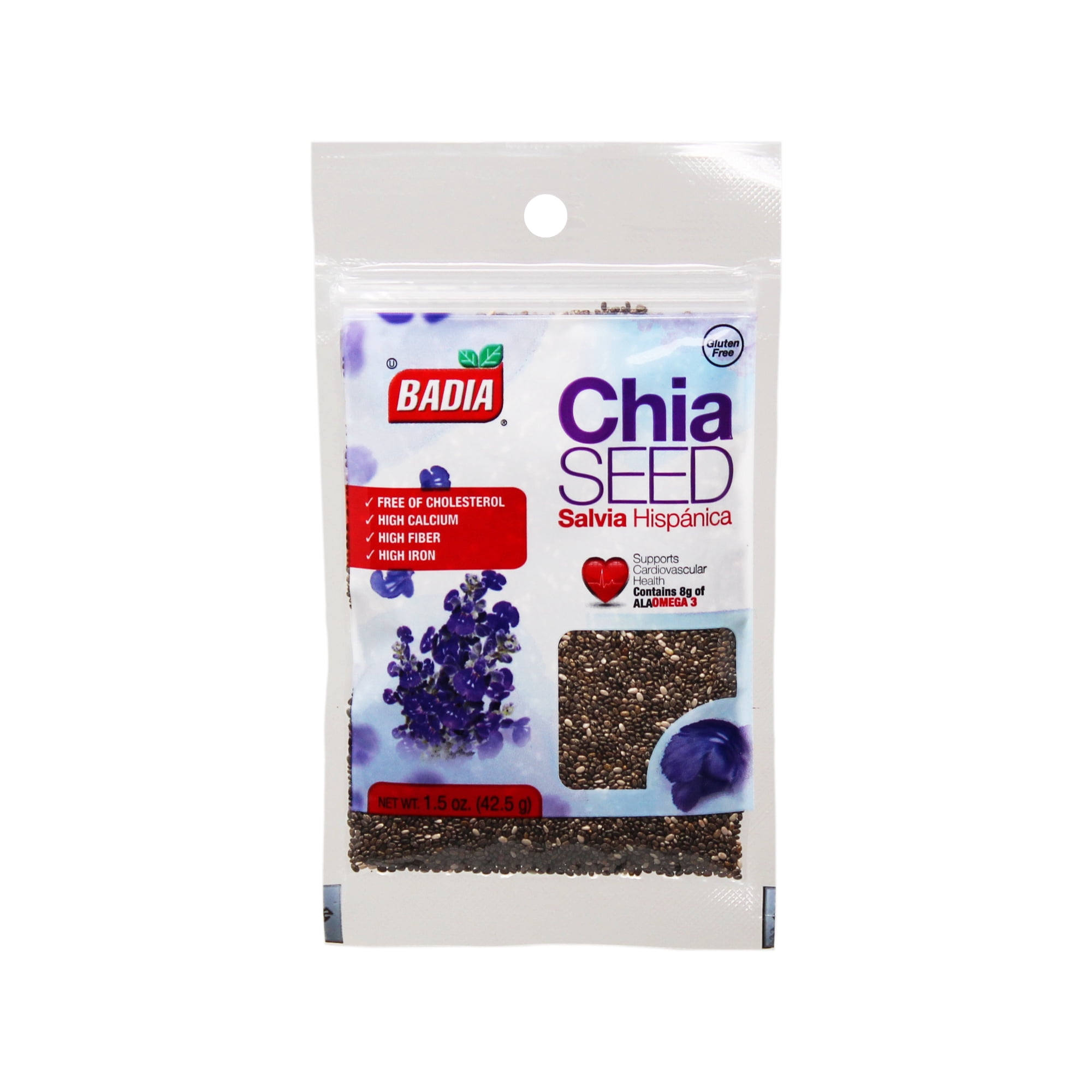 Badia Chia Seeds, 1.5 oz Bag