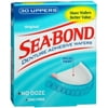 SEA-BOND Denture Adhesive Wafers Uppers Original 30 Each (Pack of 6)