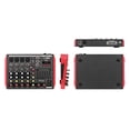thumbnail image 2 of Muslady D6 Portable 6-Channel Mixing Console Mixer 7-band EQ Built-in 48V Phantom Power Supports BT Connection USB MP3 Player for Music Recording DJ Network Live Broadcast Karaoke, 2 of 7