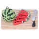 thumbnail image 2 of Juguete de sandía para casa de muñecas 1:12 modelo de tabla de cortar cuchillo decoración de frutas de arcilla en miniatura ANGGREK Otros, 2 of 8