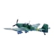 thumbnail image 2 of Avión de juguete infantil modelo caza a reacción escala 1:72, regalo de cumpleaños, avión de aleación, para conmemorar, estantes, recuerdos del hogar., 2 of 8