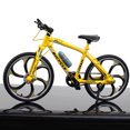 thumbnail image 1 of FUTUREORYY Simulation Cycle Model Bike Model Toy in Yellow for and Decoration 1Pack, 1 of 7