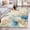 Brown Blue, variant on Bathroom Rugs 2x3 Ft, Beige Beach Coastal Non Slip Area Rugs for Kitchen Bedroom Entryway, Summer Nautical Coral Shell Botanical Vintage Washable Carpet Runner Rug Floor Mats for Bedroom Home Decor