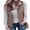 Solid Color, variant on Women's Stand Collar Warm Padded Zip Closure Side Pockets Gilet Quilted Puffer Vest