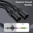 thumbnail image 4 of 6FT. (3M) XLR MALE TO XLR MALE AUDIO CABLE, 4 of 5