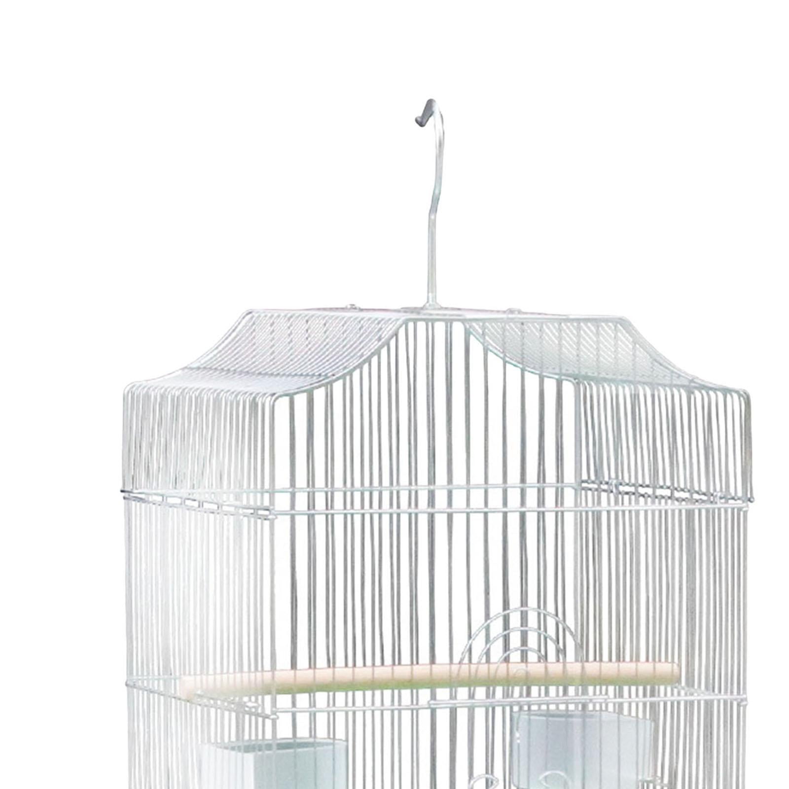 Large Bird Cage House, Parrot Stand Cage with Food Cup Hanging Birdcage Pet Supplies for Parrot Lovebirds Cockatiel Finches Accessories
