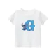 thumbnail image 3 of Nueva camiseta de algodón con letras ABCD de Stitch para niños, camisetas con combinación de nombres para niñas y niños, camisetas de dibujos animados Kawaii, ropa informal para niños, 3 of 5