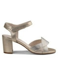 thumbnail image 2 of Touch Ups Women's Cam Platform Sandals, Champagne, 8, 2 of 5