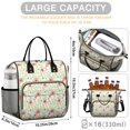 thumbnail image 5 of Pioneer Flower Floral Print Pattern Womens Lunch Box for Work,Insulated Large Lunch Bag,Leakproof Adult Lunch Bag for Work,Beach,Travel,Picnic,Camping, 5 of 6