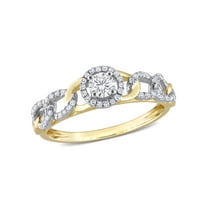 Everly Women's Diamond 10K Yellow Gold Engagement Ring