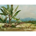 thumbnail image 2 of Harper, Ethan 14x12 Gold Ornate Wood Framed with Double Matting Museum Art Print Titled - Southern Palms I, 2 of 4