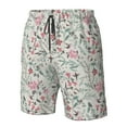 thumbnail image 5 of Kdxio Fairy Floral Pattern Mens Casual Shorts - Drawstring Summer Beach Sports Shorts for Men, 5 of 9
