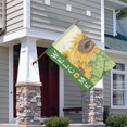 thumbnail image 2 of Spring Summer Sunflower Garden Flag 28x40 Inch Double Side for Outdoor Courtyard Garden Decor Flowers Welcome Holiday Flag for Outside Decoration, 2 of 6