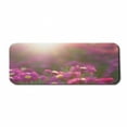 thumbnail image 1 of Floral Computer Mouse Pad, Close Shot of Flowers Scene with the Sunburst, Rectangle Non-Slip Rubber Mousepad Large, 31" x 12" Gaming Size, Fuchsia Multicolor, by Ambesonne, 1 of 2