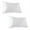 B, variant on Tkrady Standard Satin Pillowcase With Border Set of 2, Silky Satin Pillow Cases for Women Ruffle Pillow Shams Covers Princess Room Decoration, with Envelope Closure-I