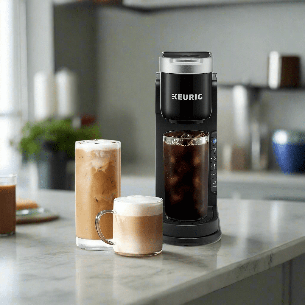 Restored Keurig KCBBK86S_E2 K-Café Barista Bar Single Serve