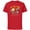 Red, variant on Disney The Nightmare Before Christmas Sun Sand Scares Beach - Short Sleeve Cotton T-Shirt for Adults - Customized-Black