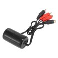 thumbnail image 4 of Unique Bargains DC 12V RCA Car Audio Noise Filter Ground Loop Isolator Male to Female Black Replacement, 4 of 6
