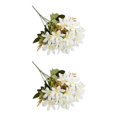 thumbnail image 2 of Transemion 1/2/3/5 Realistic Appearance Artificial Flower Low Maintenance For Life Elegant Mini Lily1 2PCS, 2 of 6