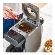 ChefWave Milkmade Non-Dairy Milk Maker (Silver/Black) – 6 Program, Auto-Clean Nut Milk Machine with Nut Platter (Almonds, Cashews, Walnuts, Hazelnuts)