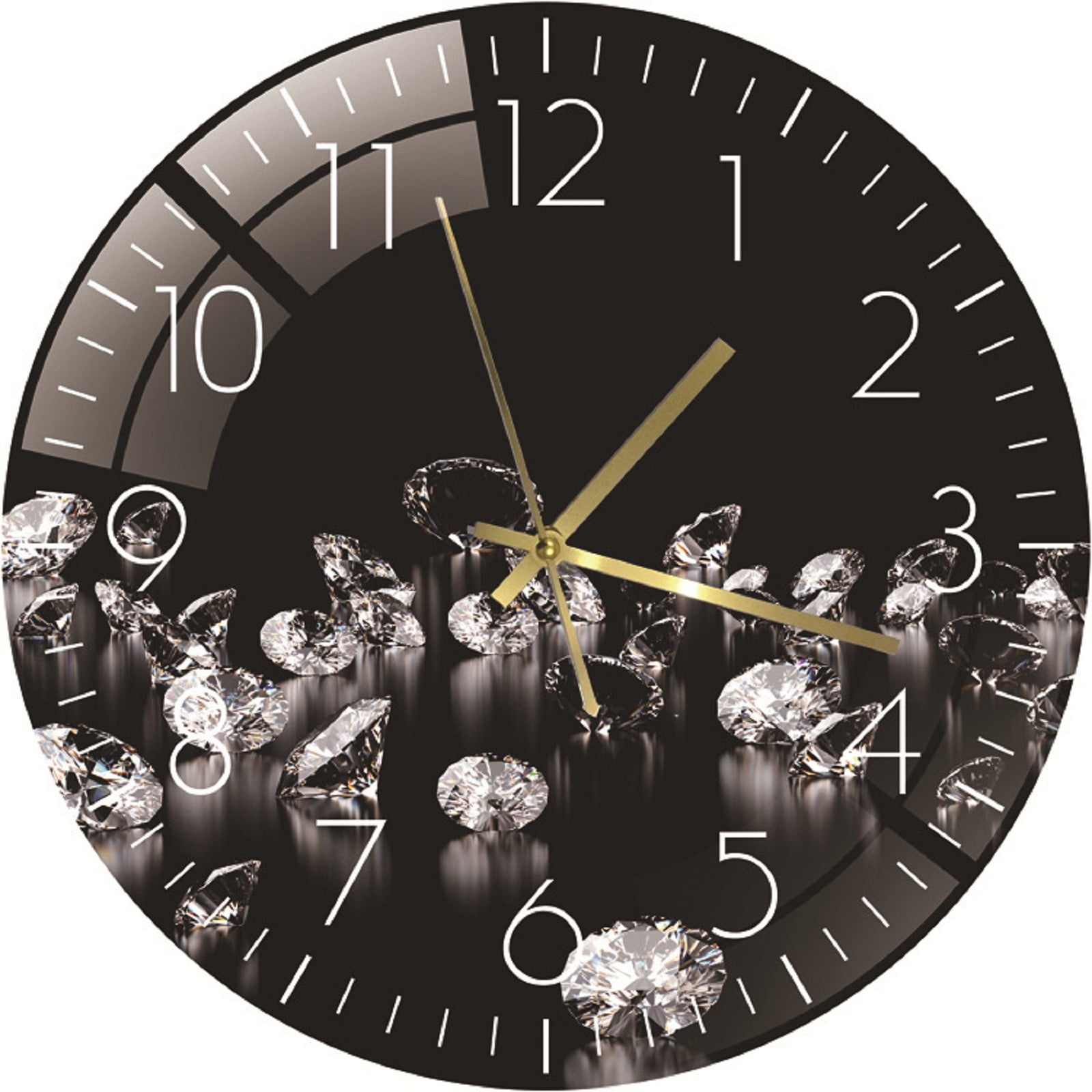 Living Room Digital Wall Clock Acrylic Mute Creative 正規代理店