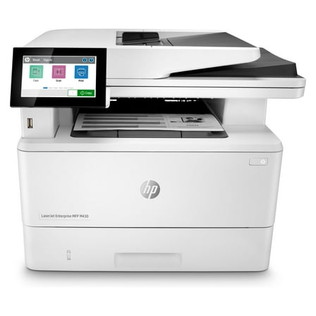 HP LaserJet Enterprise MFP M430f Laser Printer, Black And White Mobile Print,