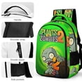 thumbnail image 4 of Plants Vs Zombies Backpack Bookbag Casual Daypack Travel Backpacks for Work Hiking Camping, 4 of 8