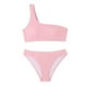 thumbnail image 3 of Underwire Trajes de Baño para las Mujeres Color Sólido Dos Piezas de Cintura Alta, Delgado Y Sexy Trajes de Baño de Bikini para Mujeres, 3 of 4