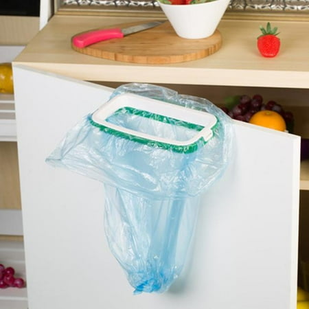 

TANGNADE Kitchen Supplies Bags Cabinet Kitchen Hanging Storage Door Garbage Trash Style Rack Kitchen，Dining & Bar Rubbish Bags Green