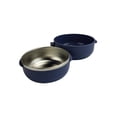 thumbnail image 4 of LONCHERA CON COMPARTIMENTO DESMONTRABLE, Acero inoxidable, libre de BPA, 2 seguros laterales, agarradera de goma, ideal para microondas, incluye tijeras y cuchara de plástico., 4 of 5