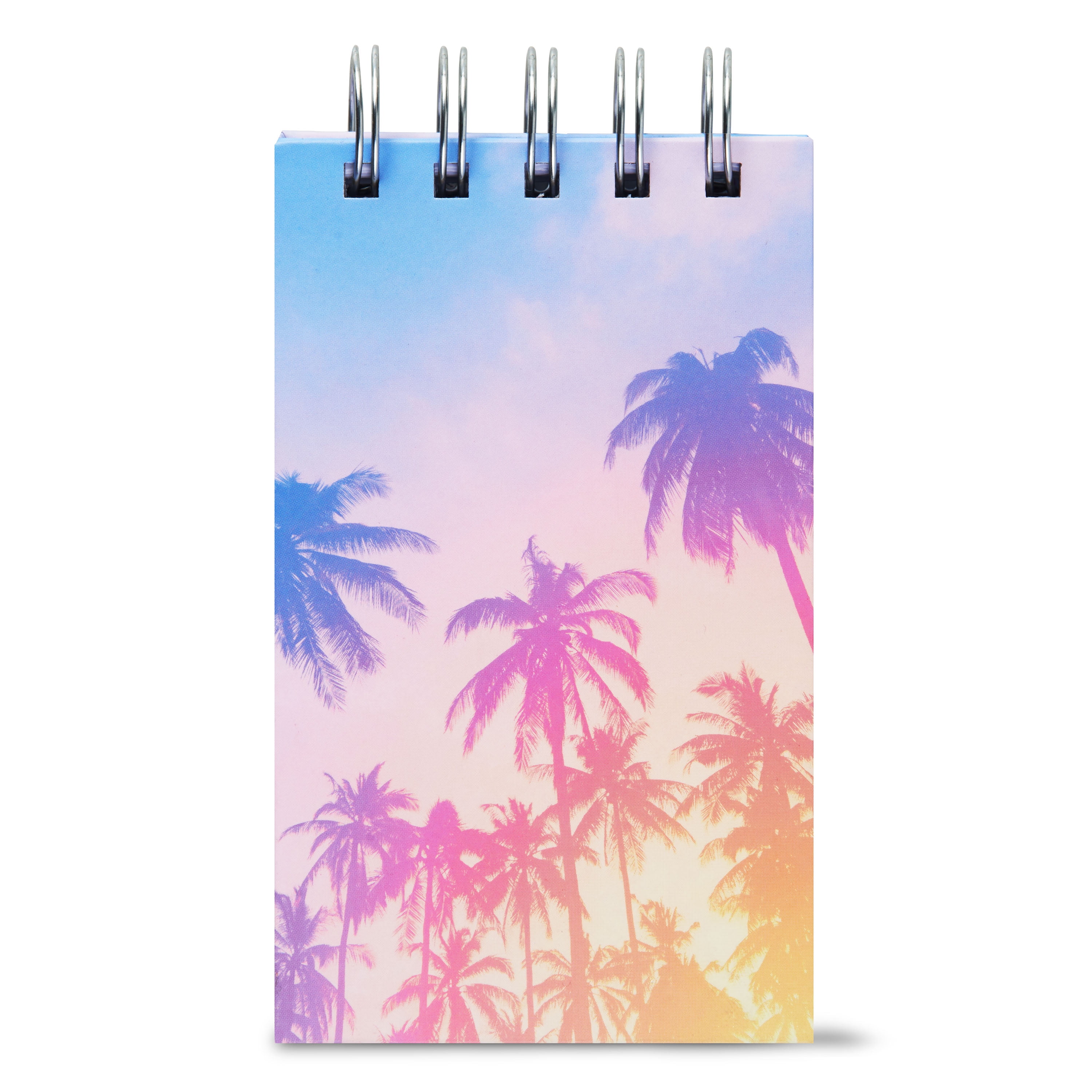   Palm Tree Spiral Notebook  Tropical Gratitude Journal Planner 