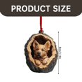 thumbnail image 3 of Gkeoshab Hangs Animal Christmas Decorations Cute Puppy Christmas Decorations 4 Animal Christmas Decorations Christmas Tree Decorations Animal Lovers Home & Garden, 3 of 9