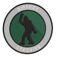 thumbnail image 1 of Bigfoot Crossing 3.5" Iron On Or Sew On Embroidered Fabric Badge Patch Unexplained Mysteries Iconic Series, 1 of 2