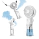 thumbnail image 1 of Ventilador nebulizador portátil Frelisiy recargable de 55 ml, 4 velocidades, blanco, 1 of 4