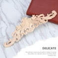 thumbnail image 5 of DEEPCRAFF 4Pcs Cabinet Wood Onlay Beige Decorative Wood Appliques for Furniture and Fireplace Decor, 5 of 6