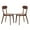 Walnut_2pcs, variant on Hassch Wood Dining Chair with Wide Seat and Curved Backrest for Maximum Comfort, FAS-Grade Oak Construction, Kitchen, Dining Room, or Lounge Seating, 1 Pack