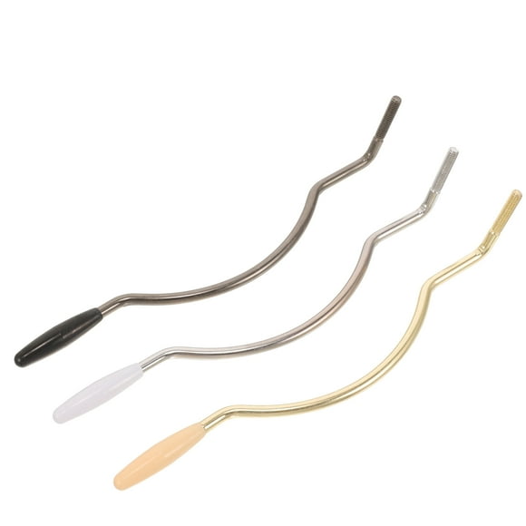 FUTUREORYY 3pcs Guitar Parts Whammy Bar Rubber Black Pitch Change Electric Guitar Accessory