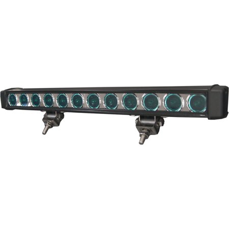One Green LED Light Bar for Offroad Vehicles, Jeeps 4x4 Wranglers 12 Green LEDs