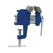 Irwin 3 in. Steel Stationary Bench Vise Blue