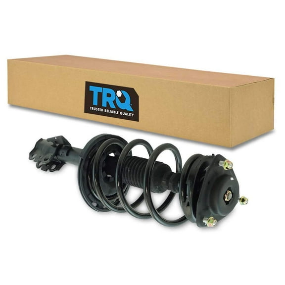 TRQ Front Left Complete Strut & Coil Spring Assembly Drivers Side Fits Select 2011-2014 Toyota Sienna