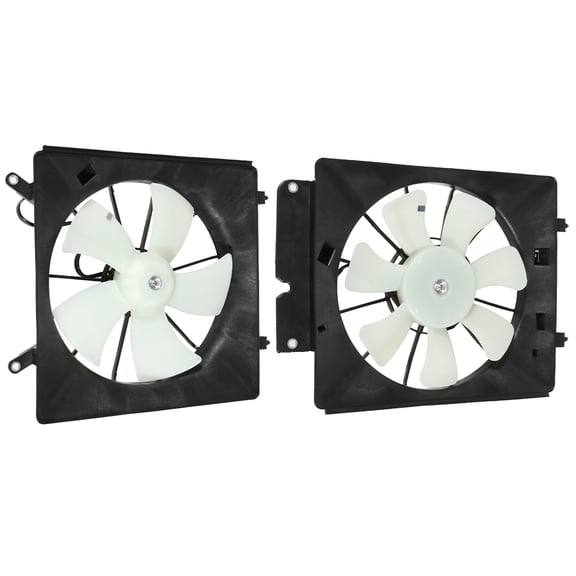ECCPP Cooling Fan Assembly Fits for H-onda for Element 2003-2006 for H-onda for CR-V 2002-2006 620-233; 610530; 75390; Fa70161 38611Pna003