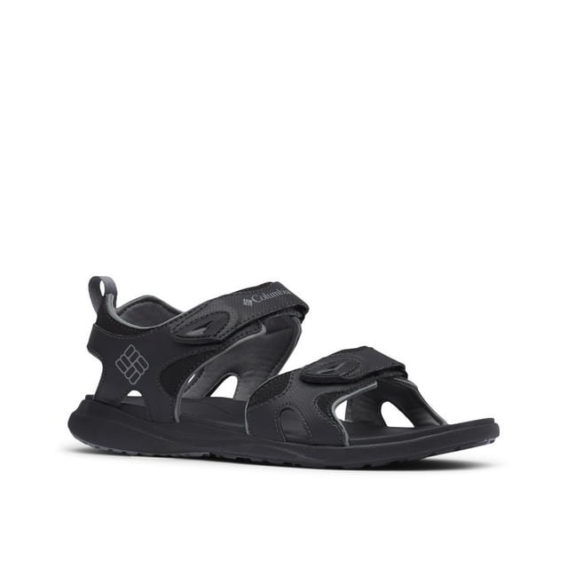 Sandalias Columbia 2 Strap All Terrain para hombre, color negro, talla 9