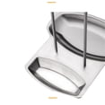 thumbnail image 4 of Stainless Steel Pan Lid Rack Kitchen Storage Organizer for Pot Covers and Chopping Boards 10 in x 5 in x 6 in, 4 of 9