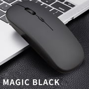 WIFKLSIIPG Wireless Rechargeable Mouse, Silent 2.4GHz Wireless Mouse for Laptop, Desktop