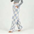 thumbnail image 6 of Mifsaly Women's Plaid Pajama Pants Elastic Waist Flannel Pant Lounge Pj Bottoms Classic Winter Sleeping Warm Clothing with Pockets, 6 of 7