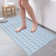 thumbnail image 1 of Bathtub Mat Non Slip 90x40cm - Extra Large Shower Mats for Inside Shower with Suction Cups, Anti Mould Rubber Bath Mat for Bathroom, Machine Washable, 1 of 5