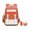 Orange, variant on Ergonomic Large Capacity Backpack, Pressure‑Relief Casual Shoulder Daypack, Breathable Comfort Cute Backpack For Daily Commute Travel