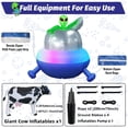 thumbnail image 4 of Decoración inflable para Halloween, secuestro de ovnis, 1,5 m, con LED, 4 of 6